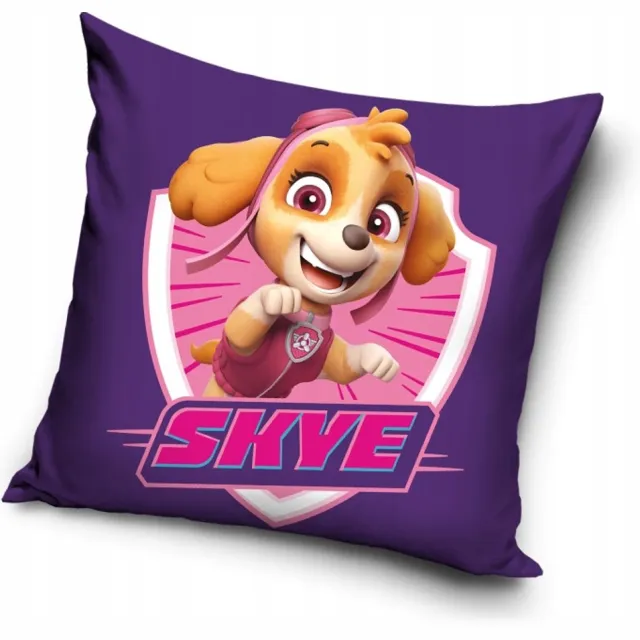 Carbotex Paw Patrol Skye Sierkussenhoes 40x40 cm - Kinderkamer Decoratie Multicolor
