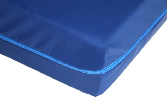 Novion Matrasbeschermer waterdicht 80x200x16 cm - Incontinentiehoes - Wasbaar Blauw