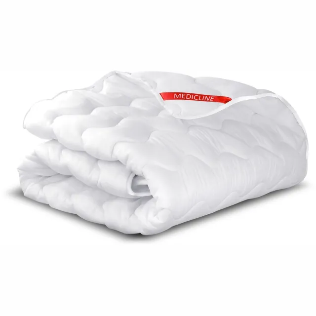 AIO FACTORY Dekbed 160x200 cm het hele jaar door anti-allergeen microvezel silicone Wit
