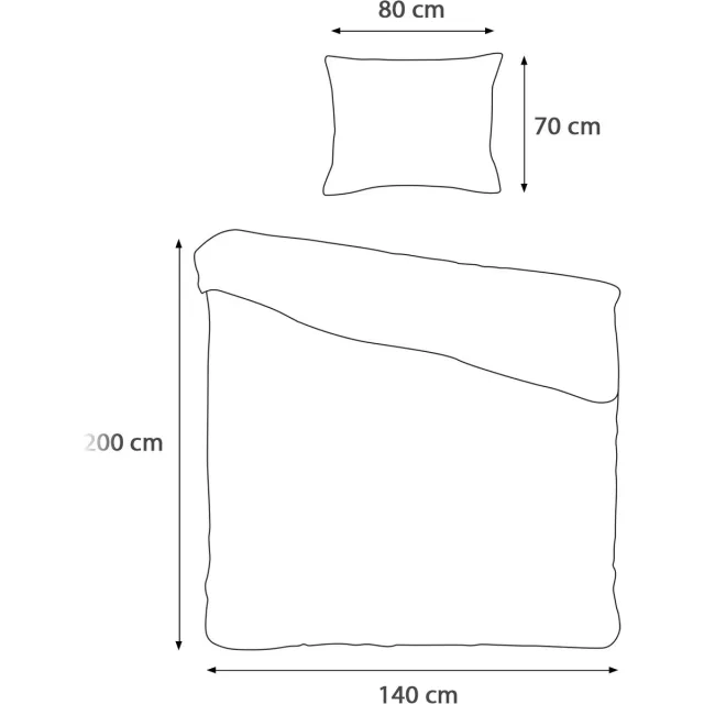 Darymex Luxe Mako-Satijn Dekbedovertrek Marsela – 140x200 cm – Donkerbeige Ruit – 100% Katoen – Darymex