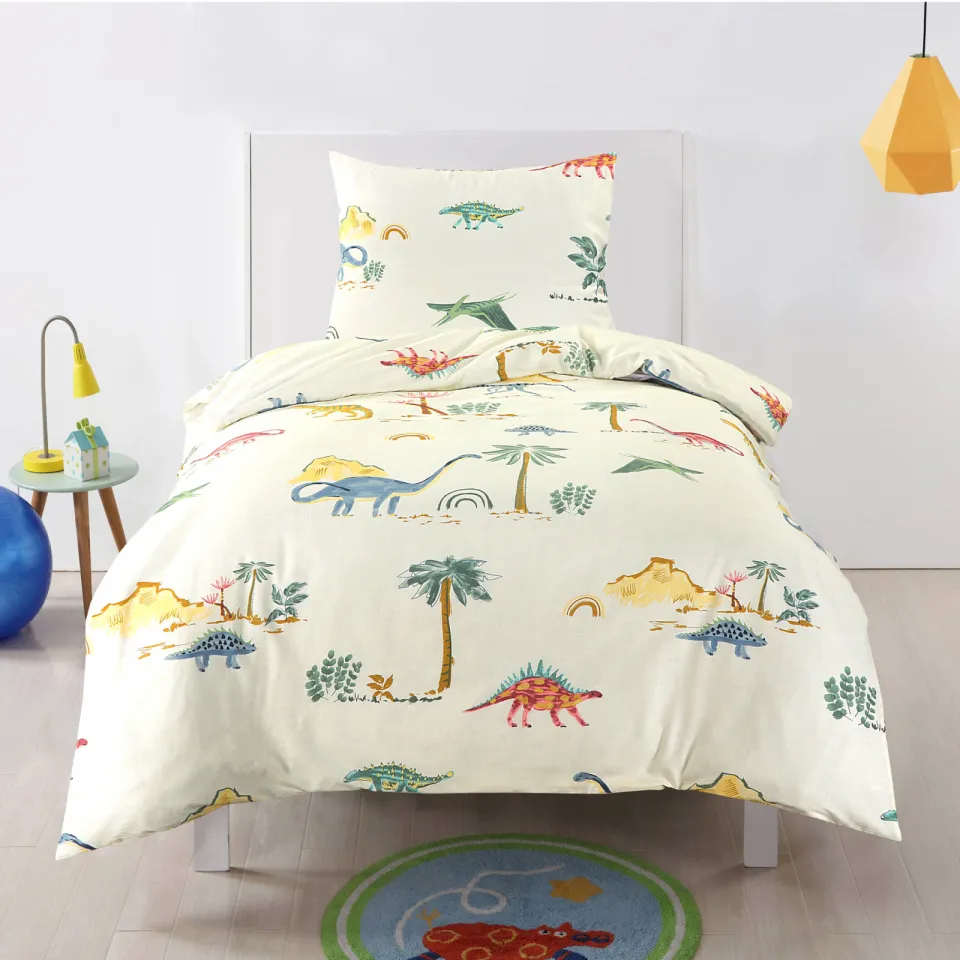 NOUS Kids katoenen dekbedovertrek kinderbed (120x150 cm) multi, foto 3