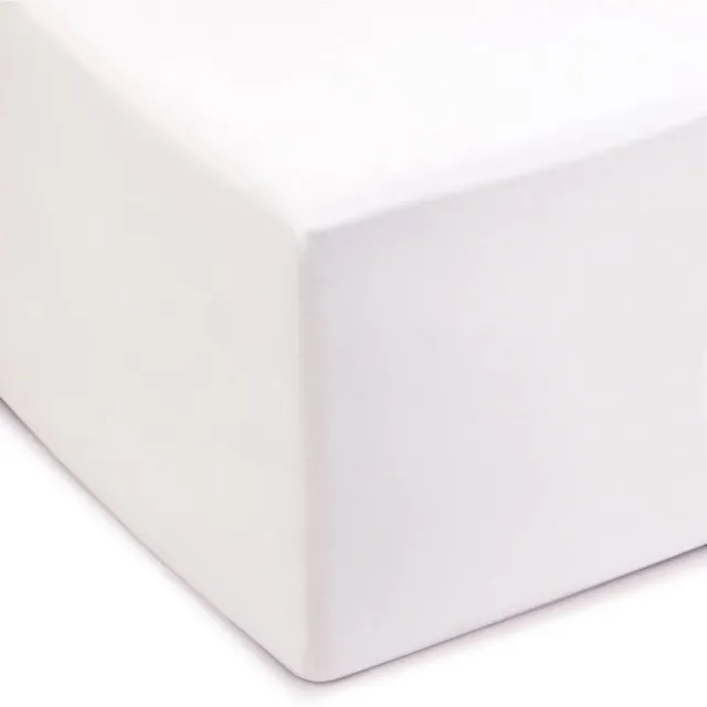 DailySupplies® Matrasovertrek 180x200 - Hoeslaken - Matrashoes - Super Zacht - Wit