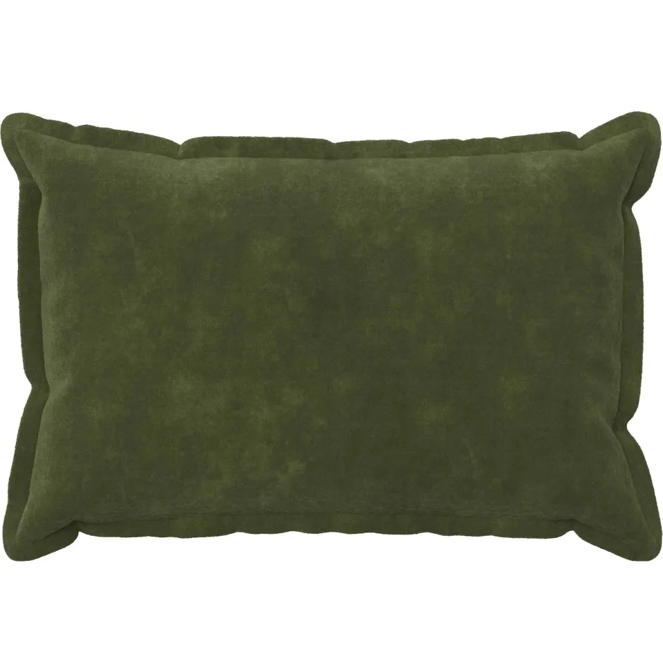 vidaXL Kussensloop 6 st HOUTEN Groen 30 x 50 cm Microfiber Fleece, foto 2