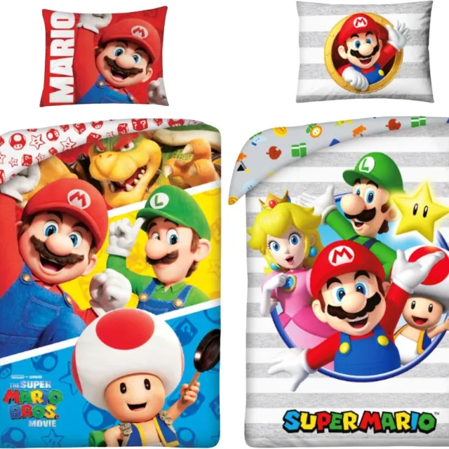 Super Mario slaapkamerset; dekbedovertrekken Dekbedset 2