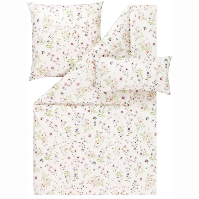 Estella Petra 7962.110 - Dekbedovertrekset - Mako-satijn - 160 x 200 cm - 5-delig Beige;Ivoorkleur
