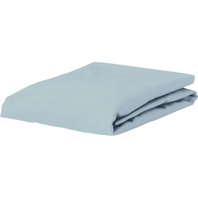 Essenza The Perfect Organic Jersey Hoeslaken Ijsblauw - 90-100 x 200-220 cm