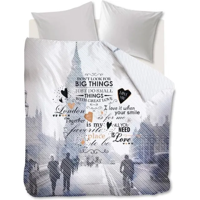 Beddinghouse Big Things Kussensloop - 60x70 cm - Grey Grijs