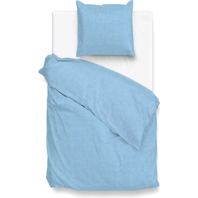 Zohome Zo! Home dekbedovertrek Lino (Topaz Blue)