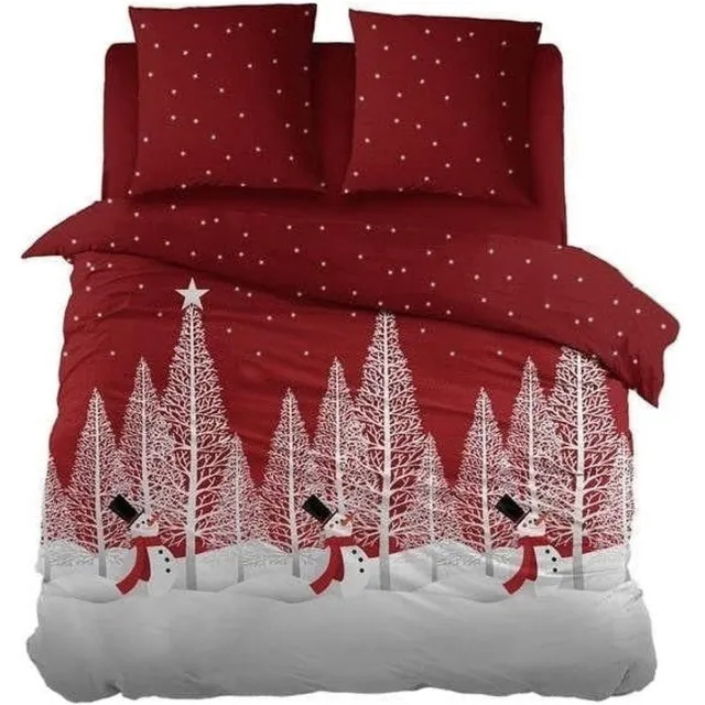 Sleepnight Dekbedovertrek Flanel Delice - 2 kussenslopen - [Taupe]