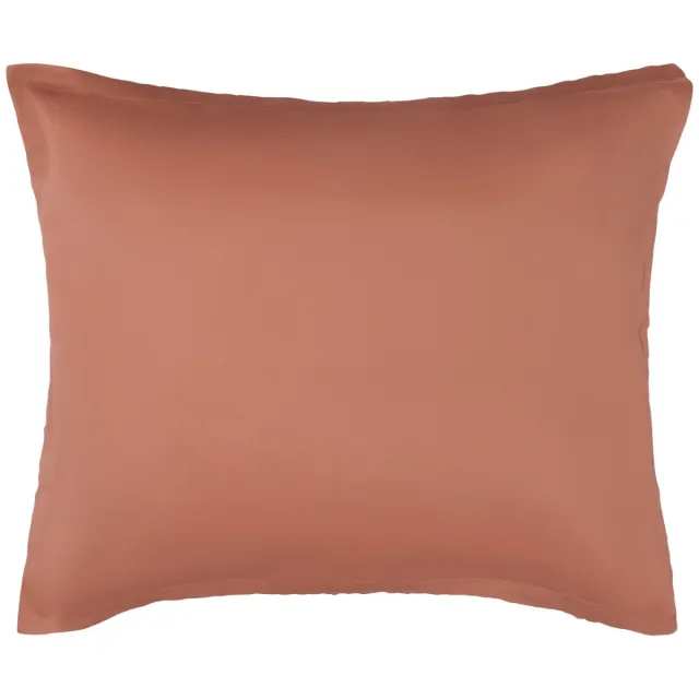 Linolux Kussensloop Uni Satijn Old Rose 60x70