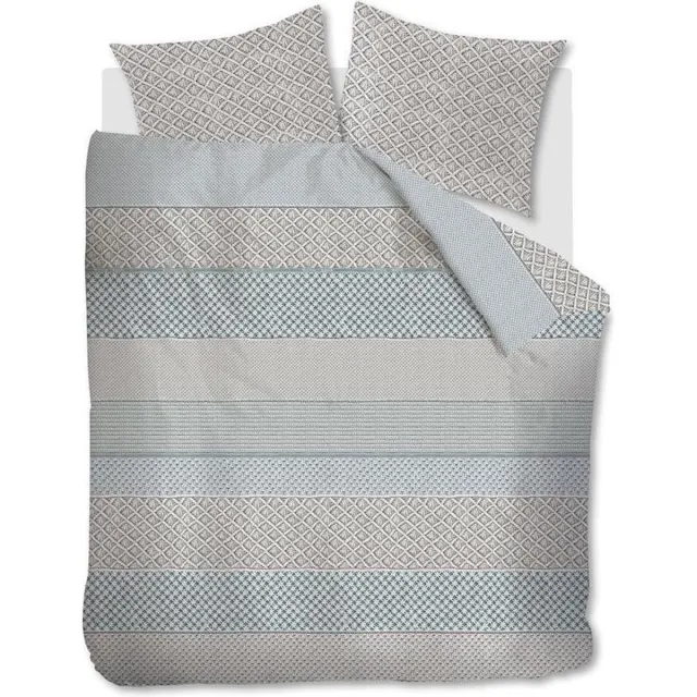 Riviera Maison Rivièra Maison Boho Dream Dekbedovertrek - tweepersoons - 200x200/220 cm - Groen