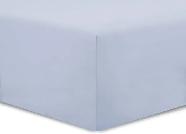 JGS ® Hoogwaardige Grijze Hoeslaken 140x190cm met Elastische Band voor Perfecte Pasvorm zilver
