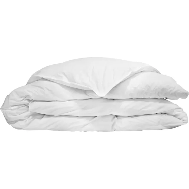 VANOS Premium 4-seizoenen Dekbed 90% Ganzendons 240x200 cm wit