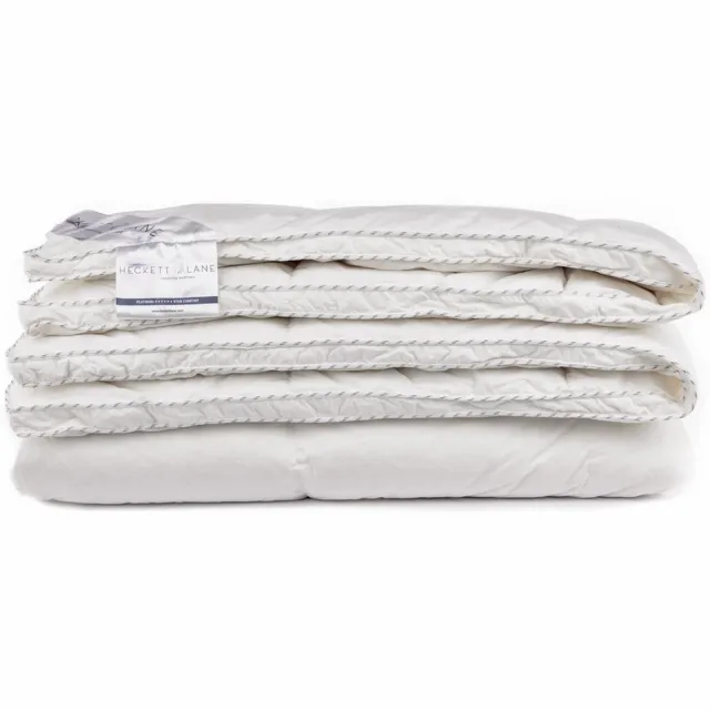 Heckettlane Dekbed - All Year Donsdeken - 240x220 cm - Geschikt voor de zomer - Ademend Deken Platinum