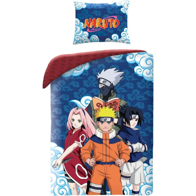 Naruto Dekbedovertrek, Sasuke Sakura Kakashi - Katoen Multi
