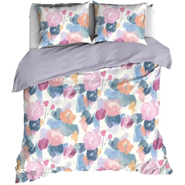 Satin D Or Satin d'Or Murillo Dekbedovertrek - Tweepersoons - 2-persoons (200x200/220 cm + 2 slopen) - Lilac