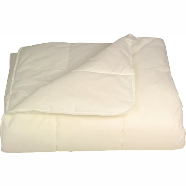 Polydaun brandvertragend dekbed – enkel - Isocraft® brandvertragende vulling – 140x200 cm wit