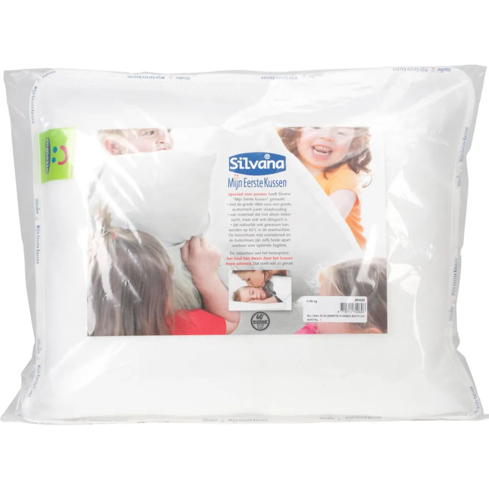 Silvana anti allergisch synthetisch kinderkussen (40x60 cm), foto 5