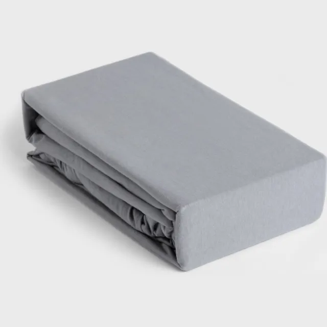 Homla PELLY - Jersey Grijs Premium Hoeslaken - 160x200 cm