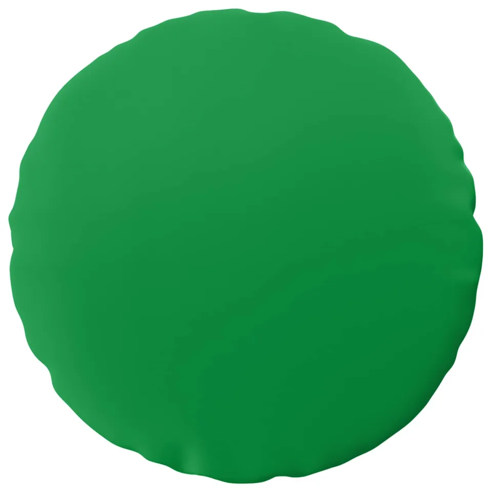 vidaXL Kussensloop 2 st HEERLEN Groen Dia. 60 cm Polyester, foto 4