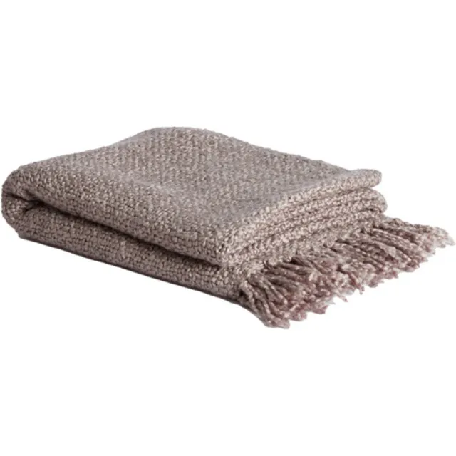 Light & Living Plaid ARROBA - 170x130x0.5cm - Grijs