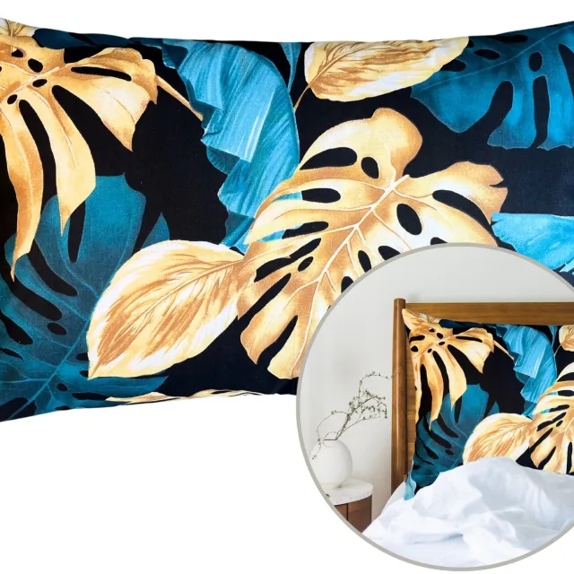 Houseartlife Katoenen Kussensloop 50x70 cm - Ademend & Comfortabel - Diverse Dessins Meerkleurig