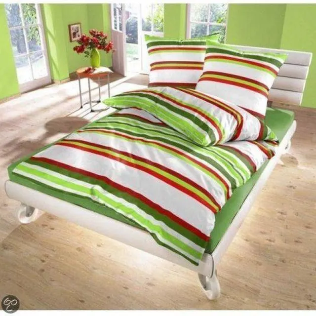 Dreamhouse Dekbedovertrek Jura stripes 240x200/220cm Multi