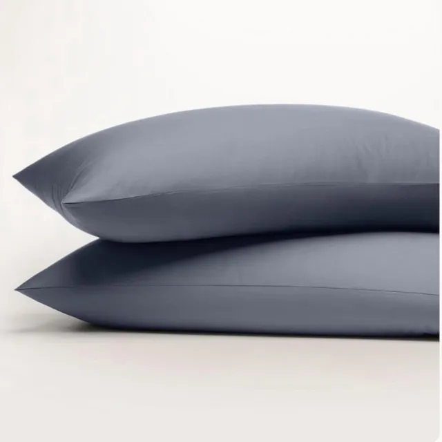 Thuys Kussenhoezen Set Van 2 – 60 x 60cm – Crème – Oeko – Tex Gecertificeerd – Zacht En Ademend – Met Rits Cream