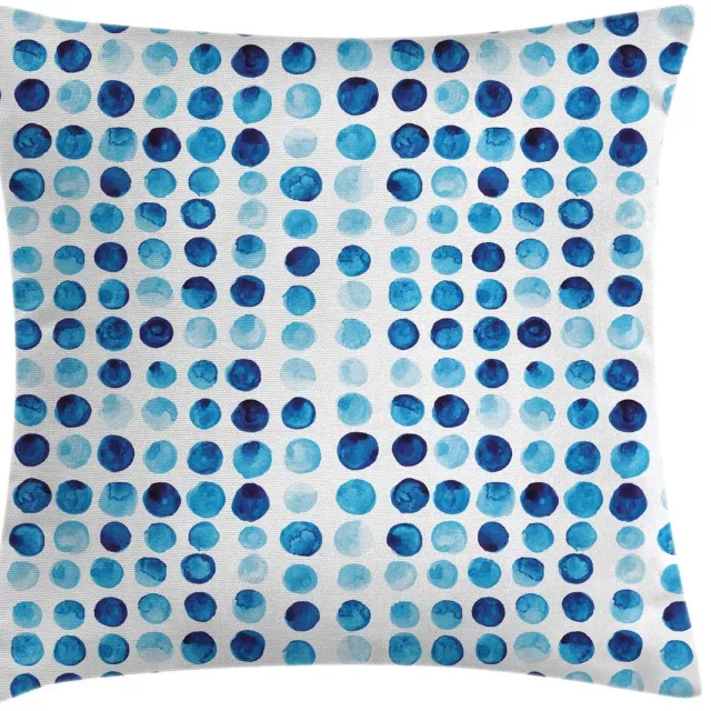 ABAKUHAUS Kussenhoes 40x40 cm – Dubbelzijdig bedrukt – Multicolor Hellblau Blau