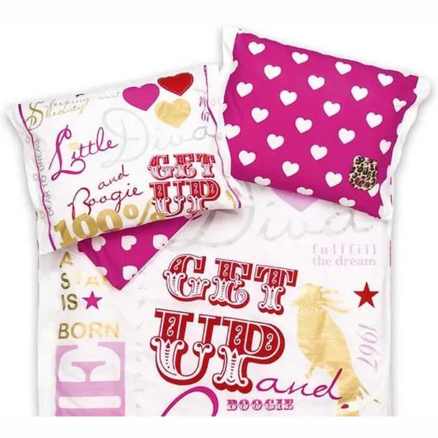 LDbyLittleDiva Little Diva Get Up and Boogie Kussensloop - 50x60 cm - Multi