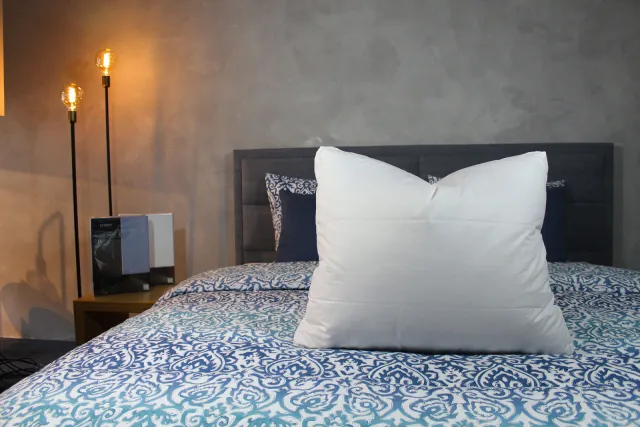 Nuvaro Exclusief 90% Ganzendons kussen | Nuvaro - luxurious Goose Boxodel Hoofdkussen