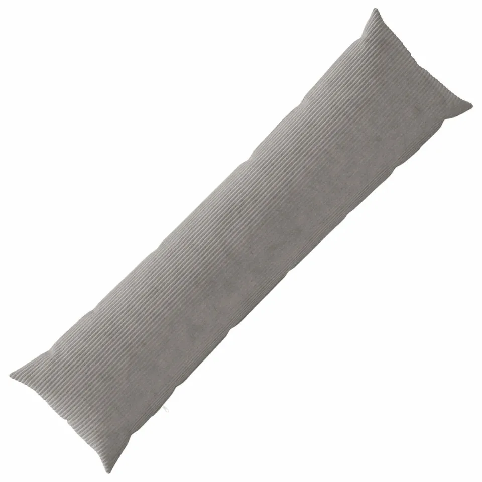 vidaXL Kussensloop HEERLEN Lichtgrijs 40 x 145 cm corduroy, foto 3