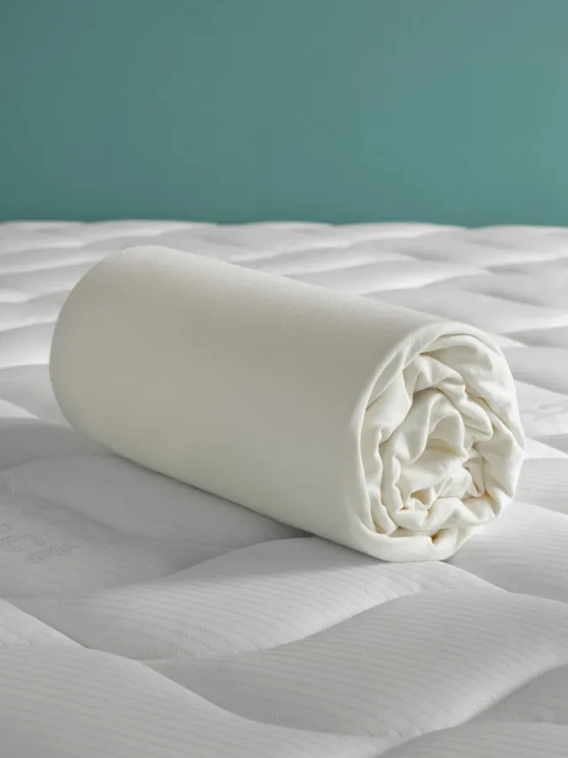 De Witte Lietaer Hoeslaken - Case Ivory - Tweepersoons - 140 x 200/220-h40 - Katoen Jersey Wit