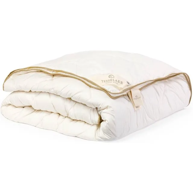 Tesselaer Wol - 4-seizoenen dekbed - Tweepersoons - 200x200 cm - Wit