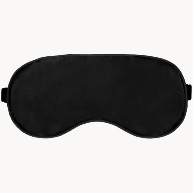 LILYSILK Zijden slaapmasker The Perfect voor dames Zwart