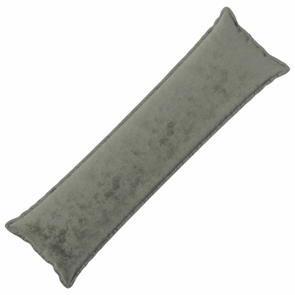 vidaXL Kussensloop HOUTEN Donkergrijs 40 x 145 cm Flanel, foto 3