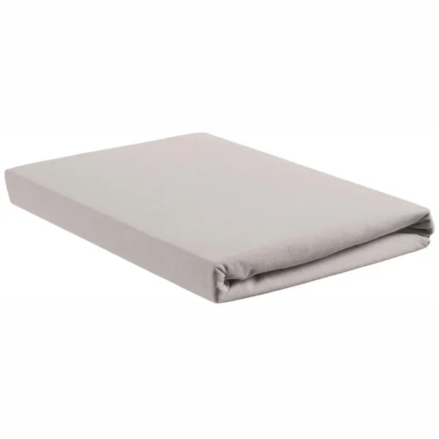 Beddinghouse Jersey - Splittopper Hoeslaken - 180x200/220 - Licht grijs