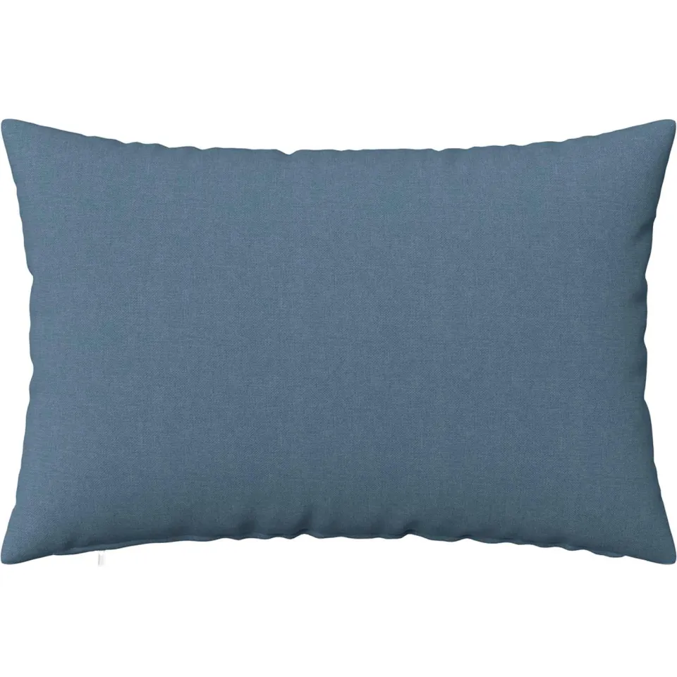 vidaXL Kussensloop 2 st HEERLEN Jeans Blauw 30 x 50 cm Stof