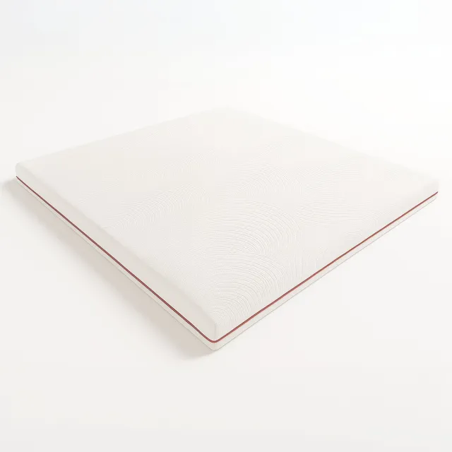 White Stone The White Stone Matras Topper 140x200 Memory Foam met 9 Verschillende Zones | Hoogte 5 cm | Pure Hypoallergeen Stof en Afneembaar | Matras Corrector Made in Italy Bianco