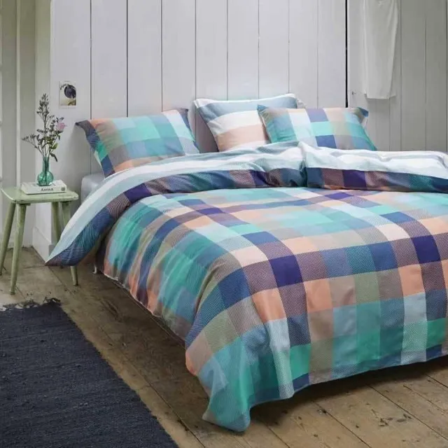 Vanezza Dekbedovertrek Douglas - Litsjumeaux - 240x200/220 cm - Mint