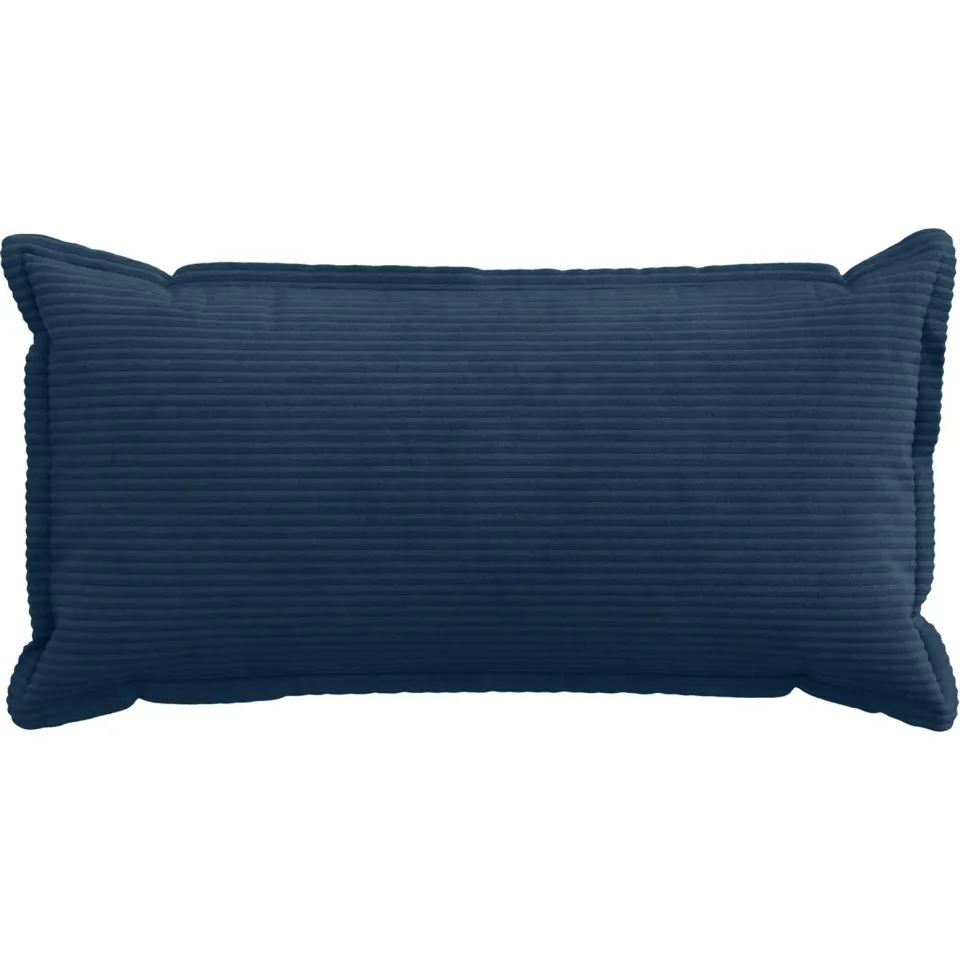 vidaXL Kussensloop 2 st HOUTEN Marineblauw 40 x 70 cm corduroy, foto 2