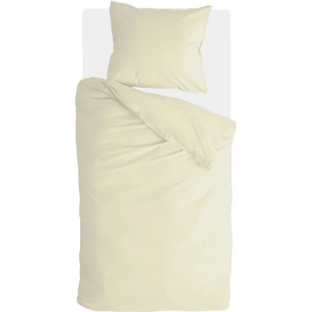 Walra Dekbedovertrek Vintage Cotton - 140x220 - 100% Katoen - Geel