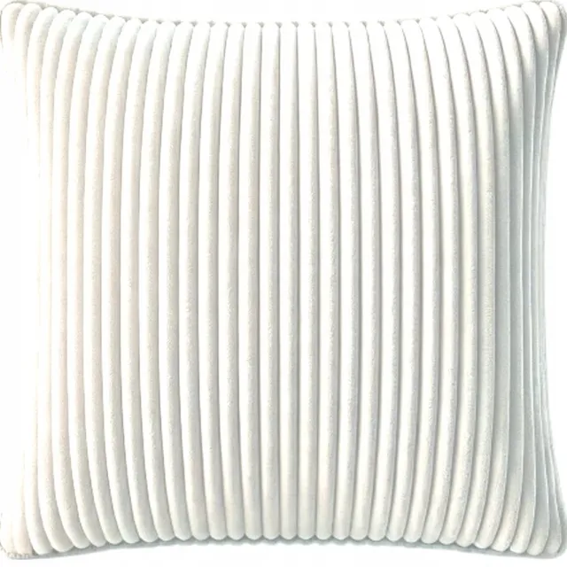MMO-EURO Martyna Opiełka Decoratieve Kussenhoes 50x50 cm Velours Corduroy Crème