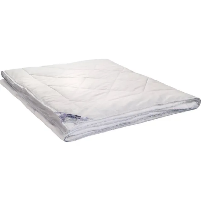Polydaun Katoen dekbed - zomerdekbed – lits-jumeaux - 240x200 cm - wit