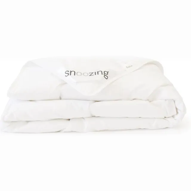 Snoozing Bern Bamboo - Zomerdekbed - Lits-jumeaux - 240x200 cm - Wit