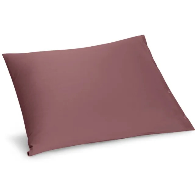 Yumeko kussensloop jersey evening roze 50x60 - Biologisch & ecologisch - 1 stuk Evening Rose