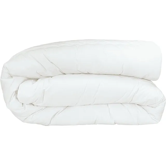 Zavelo Dik Hollands Wollen Dekbed All Season (warmteklasse 2)-Lits-Jumeaux (240x200 cm) Creme