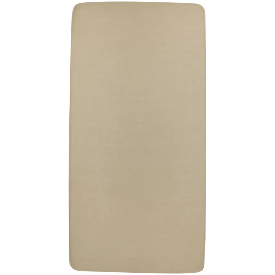 Meyco katoenen junior hoeslaken 70x140/150 cm taupe, foto 2