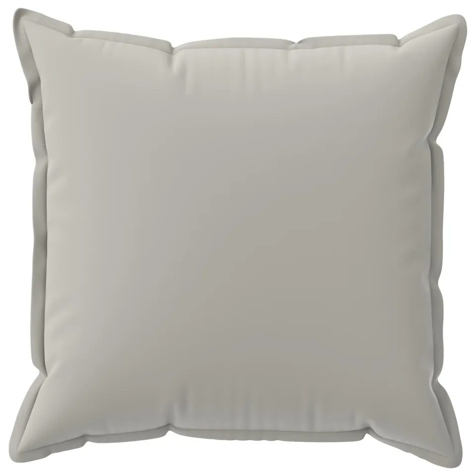vidaXL Kussensloop 6 st HOUTEN Grijs 80 x 80 cm Polyester
