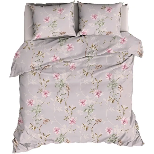 Satin D Or Satin d'Or Raisa Dekbedovertrek - Lits-jumeaux - 240x200/220 cm - Rose